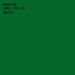 #06672B - Fun Green Color Image