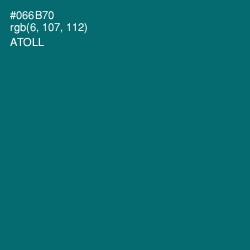 #066B70 - Atoll Color Image