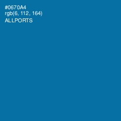 #0670A4 - Allports Color Image