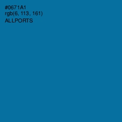 #0671A1 - Allports Color Image