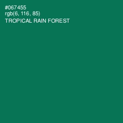 #067455 - Tropical Rain Forest Color Image