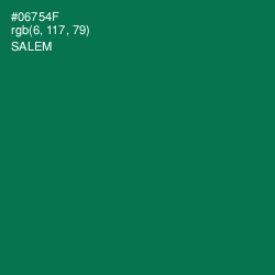 #06754F - Salem Color Image