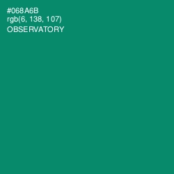 #068A6B - Observatory Color Image