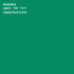 #068B65 - Observatory Color Image