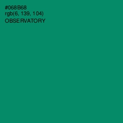 #068B68 - Observatory Color Image