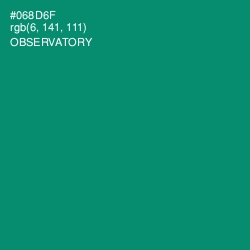 #068D6F - Observatory Color Image