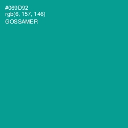 #069D92 - Gossamer Color Image