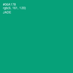 #06A178 - Jade Color Image