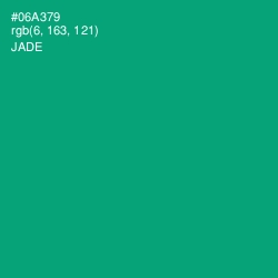 #06A379 - Jade Color Image