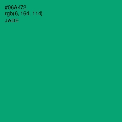 #06A472 - Jade Color Image