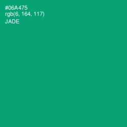 #06A475 - Jade Color Image