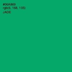 #06A869 - Jade Color Image