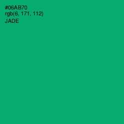 #06AB70 - Jade Color Image