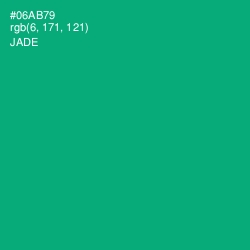 #06AB79 - Jade Color Image