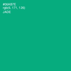 #06AB7E - Jade Color Image