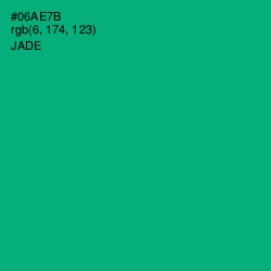 #06AE7B - Jade Color Image