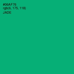 #06AF76 - Jade Color Image