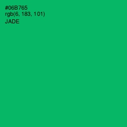 #06B765 - Jade Color Image