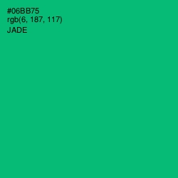 #06BB75 - Jade Color Image