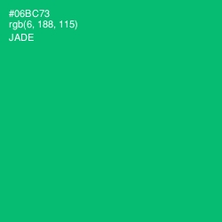 #06BC73 - Jade Color Image
