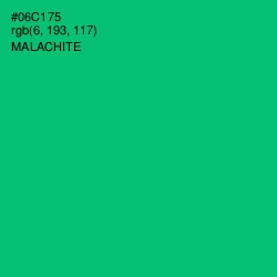 #06C175 - Malachite Color Image