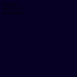 #070025 - Black Rock Color Image