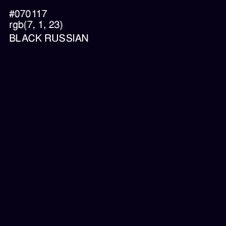 #070117 - Black Russian Color Image