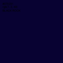 #070231 - Black Rock Color Image