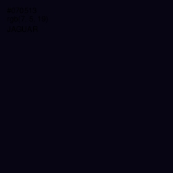 #070513 - Jaguar Color Image