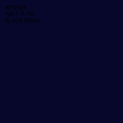 #07062B - Black Rock Color Image