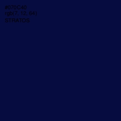 #070C40 - Stratos Color Image