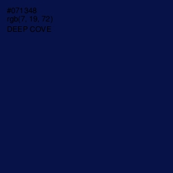 #071348 - Deep Cove Color Image