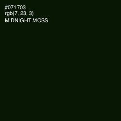 #071703 - Midnight Moss Color Image