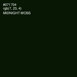 #071704 - Midnight Moss Color Image