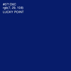 #071D6C - Lucky Point Color Image