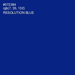 #072384 - Resolution Blue Color Image