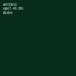 #072B1C - Bush Color Image