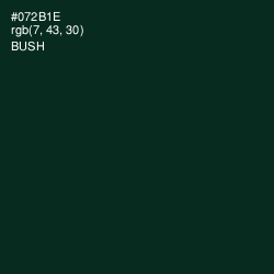 #072B1E - Bush Color Image