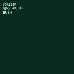 #072B1F - Bush Color Image