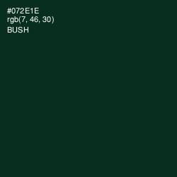 #072E1E - Bush Color Image