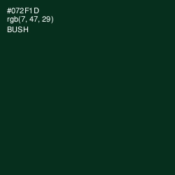 #072F1D - Bush Color Image