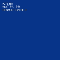 #073388 - Resolution Blue Color Image