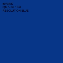 #073587 - Resolution Blue Color Image