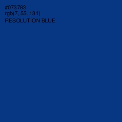 #073783 - Resolution Blue Color Image