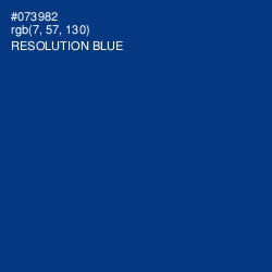 #073982 - Resolution Blue Color Image