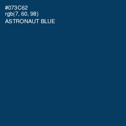 #073C62 - Astronaut Blue Color Image