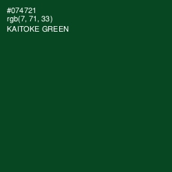 #074721 - Kaitoke Green Color Image