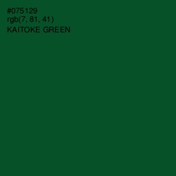 #075129 - Kaitoke Green Color Image