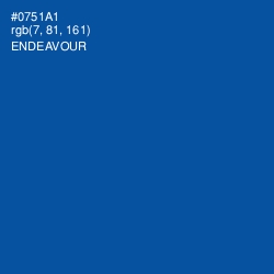 #0751A1 - Endeavour Color Image