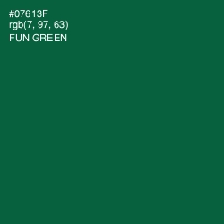 #07613F - Fun Green Color Image